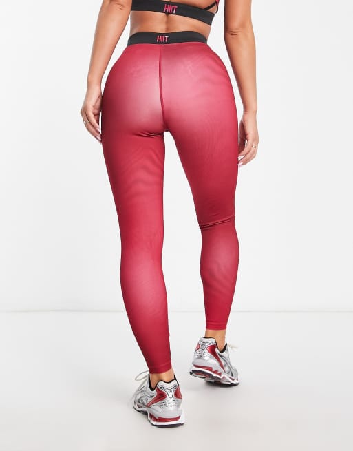 Leggings con estampado efecto oleoso de HIIT, 2 de 4