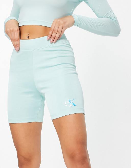 Leggings cortos color menta con logo exclusivos de Calvin Klein Jeans (parte de un conjunto), 4 de 4