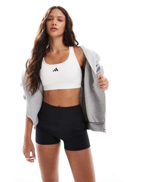 Leggings cortos negros ajustados moldeadores All Me de adidas Performance - view 1