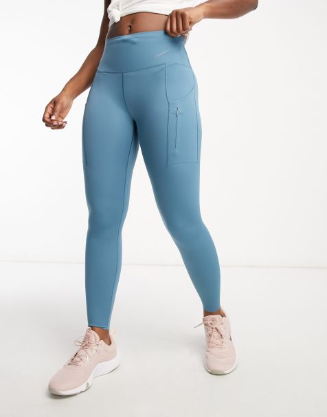 Comprar online Leggings Azul Claro Metalizados