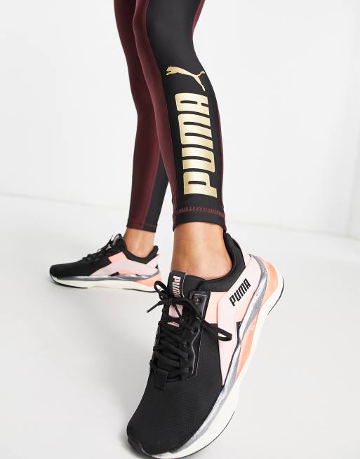 Leggings de 7/8 morados de talle alto con logo Fit Eversculpt de PUMA, 4 de 4