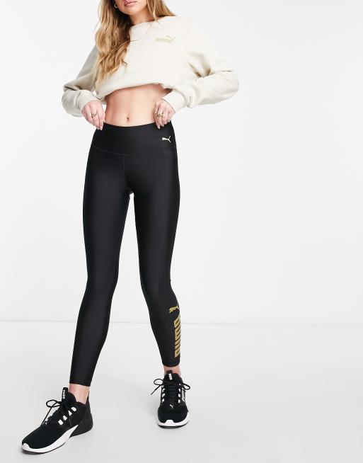 Leggings negros moldeadores de talle alto One Dri-FIT de Nike Training