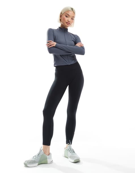 Leggings de 7/8 negros de talle alto Dri-FIT One Training de Nike - view 1
