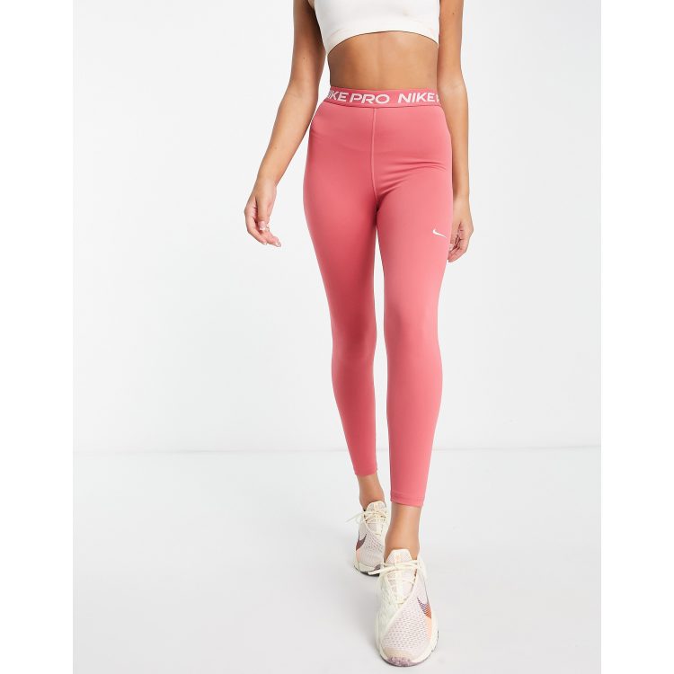 Mallas Nike Pro 365 mujer 8 cm rosa fucsia