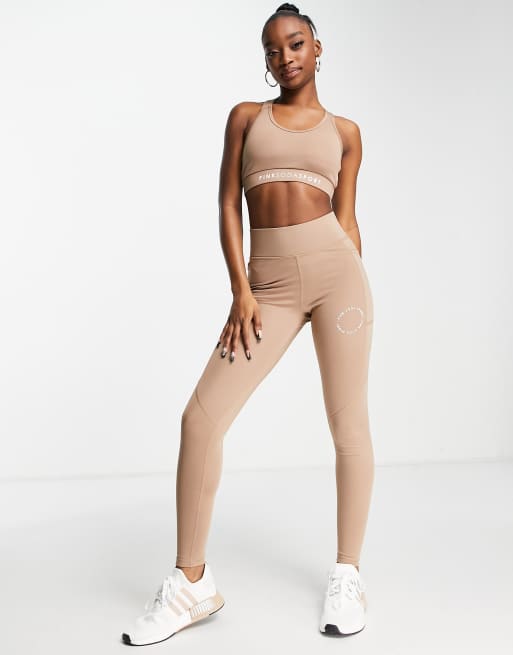 Leggins color camel sales
