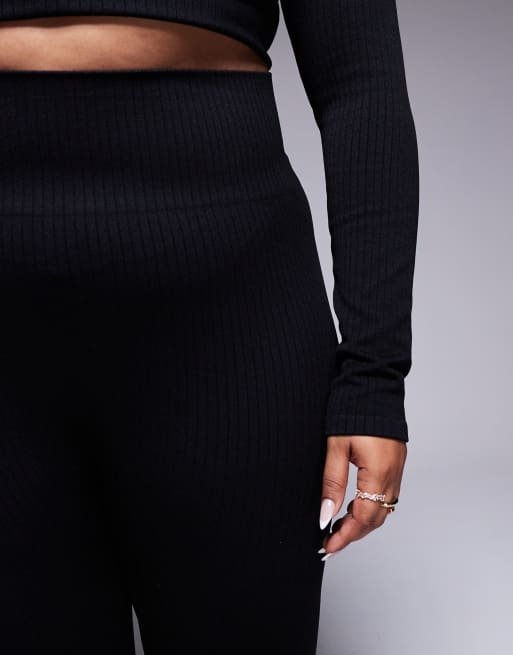 Leggings interiores térmicos negros sin costuras Ski de 4505 Plus , 2 de 5