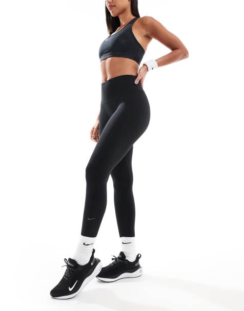 Leggings largos negros Dri-FIT de Nike One Training - view 1