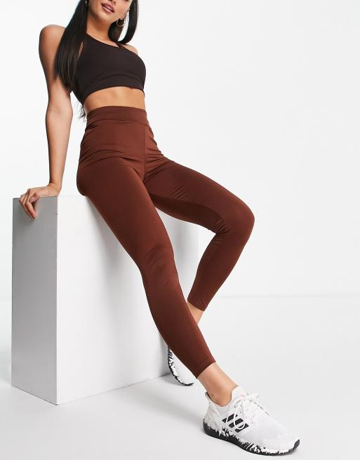 Leggings marron new arrivals