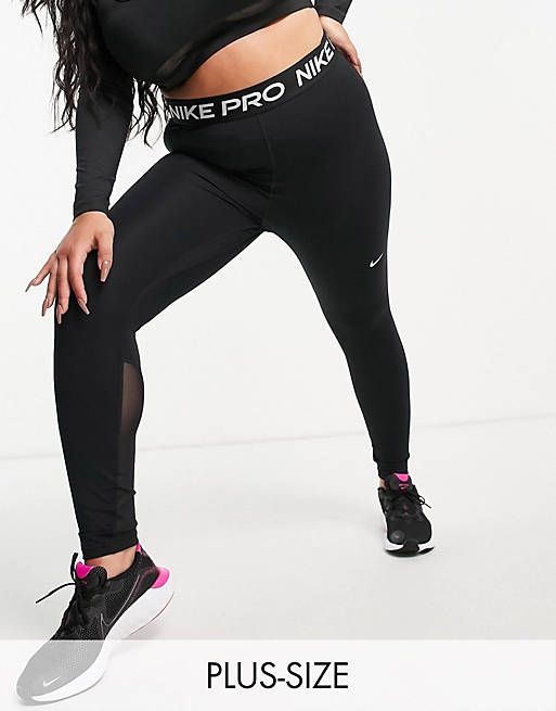 Mujer Leggings | Leggings negros 365 de Nike Training Plus - RY64903