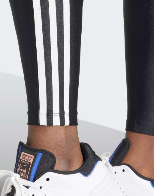 Leggings negros con 3 rayas de adidas Perforamnce Plus, 4 de 4