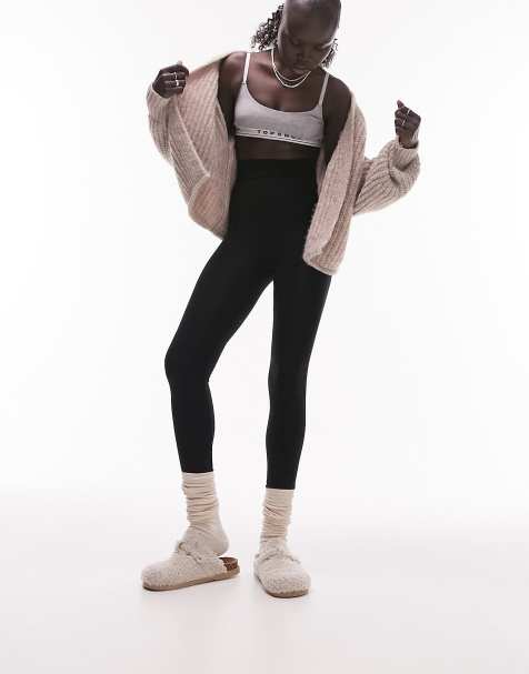 Leggings negros de talle alto de Topshop Petite - view 1