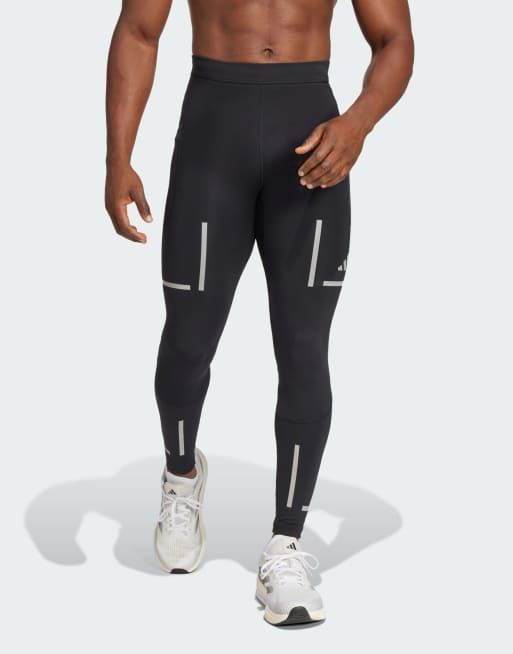 Leggings negros de talle alto Ultimate Vis de adidas Performance
