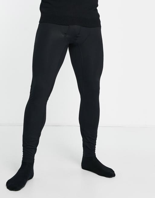 Leggings negros interiores elásticos Midweight de Columbia