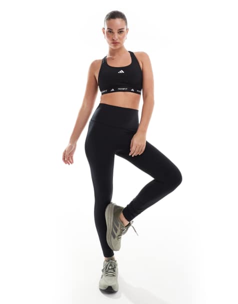 Leggings negros moldeadores Yoga All Me de adidas Training - view 1