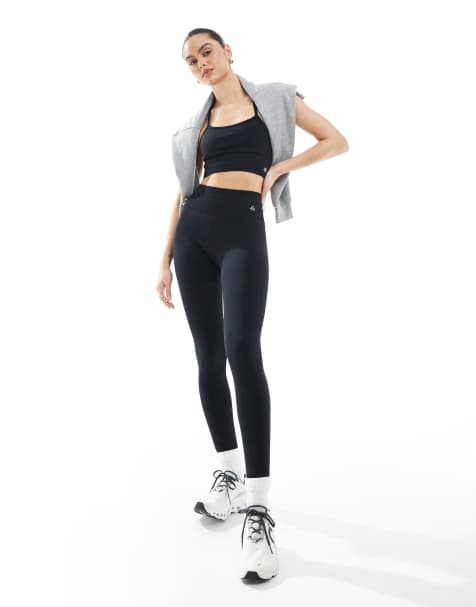 Leggings negros sin costuras de 4th & Reckless (parte de un conjunto) - view 1