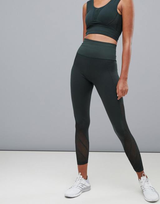 Leggings sin costuras en verde de Oysho