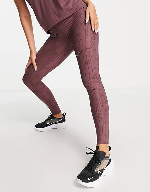 Mujer Leggings | Leggings violetas Dri-FIT Run Division de Nike - HF94244