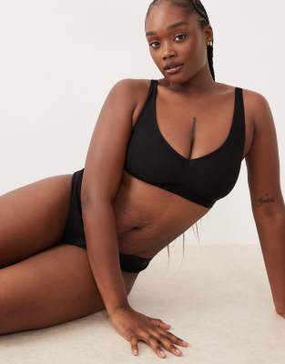 Lemonade Dolls Fuller Bust So Soft Mesh Bralette In Black