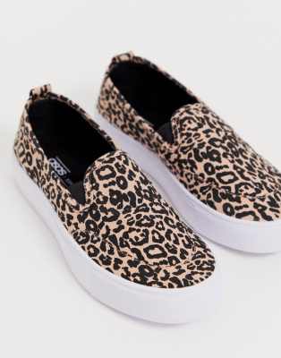 Vans Leopard слипоны