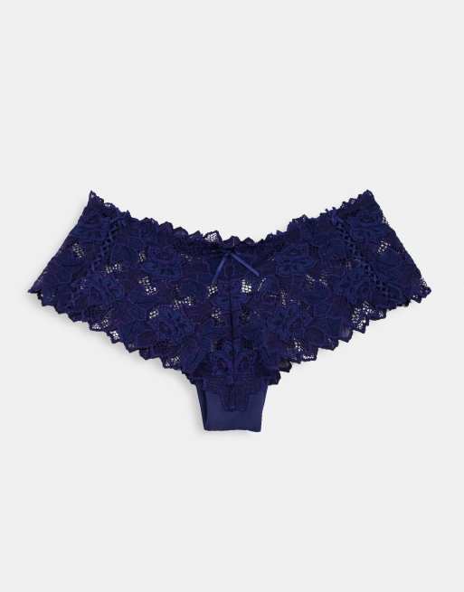 Lepel fiore lingerie set in navy, 3 of 3