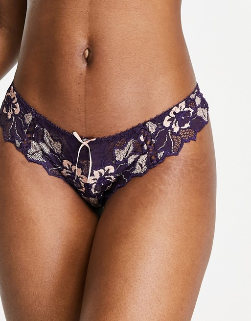 Lepel fiore thong in eclipse sorbet