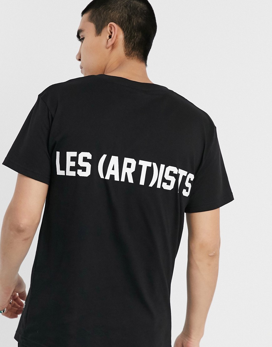 Les (Art)ists - Essential - T-shirt nera-Nero