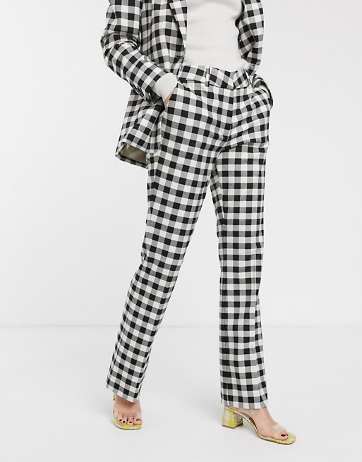 Levete Room check trousers