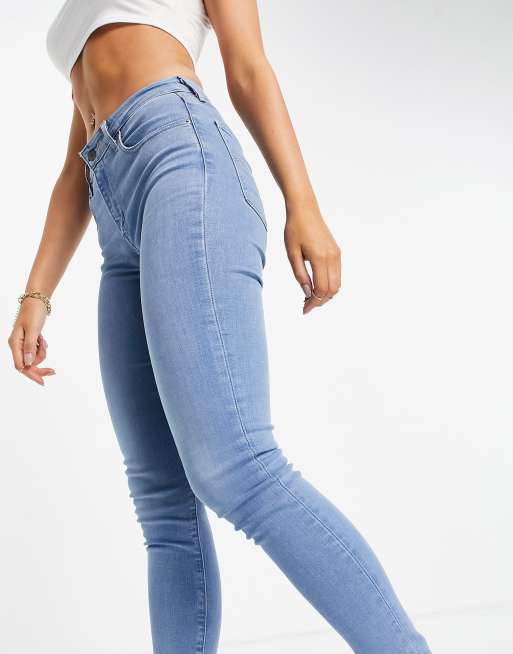 Levi's 721 high hotsell rise skinny light blue