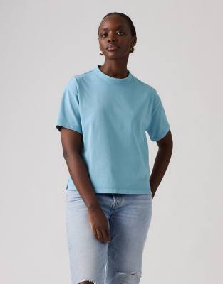Levi's - 191914 - Vintage - Cora - Kurzärmliges, stückgefärbtes T-Shirt in Blau