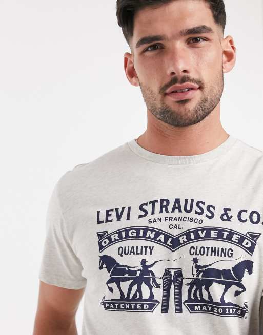 Levis 2 horse t shirt new arrivals