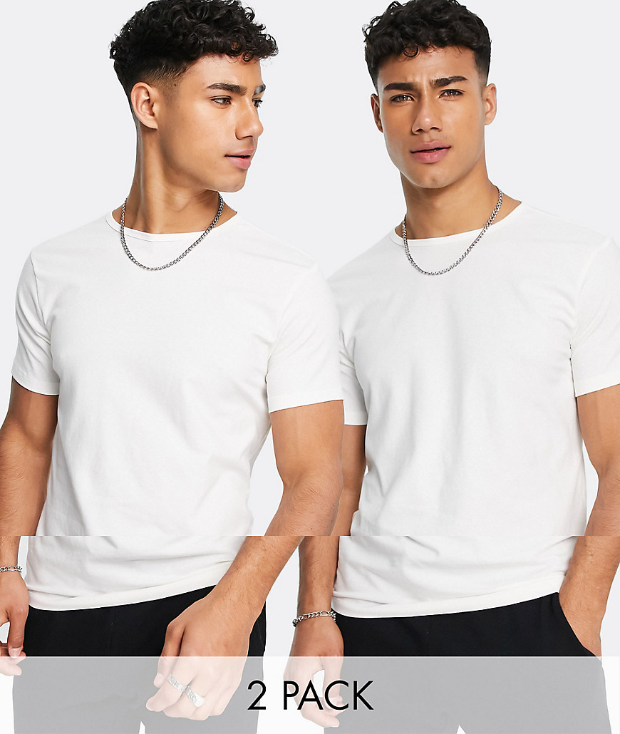 Levi’s 2 pack t-shirts in white
