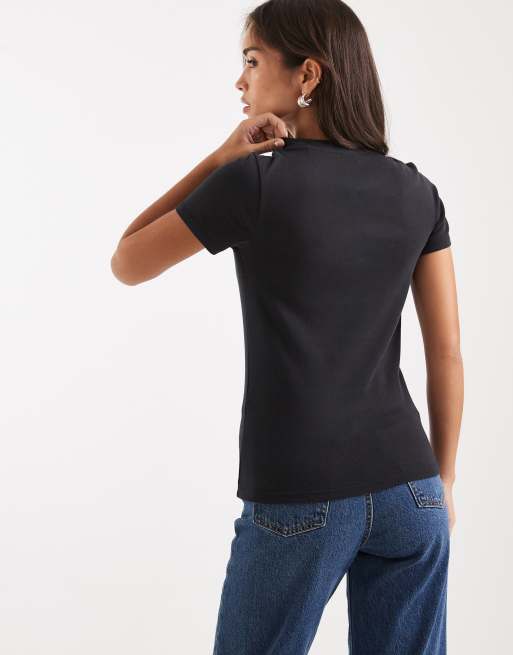 Levi's – 2er-Pack Basic-T-Shirts in Schwarz mit Logo, 2 von 4