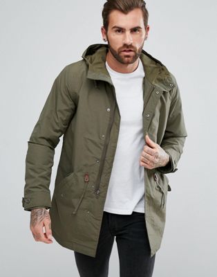 Levis 3 in 1 Fishtail Parka Olive Night 