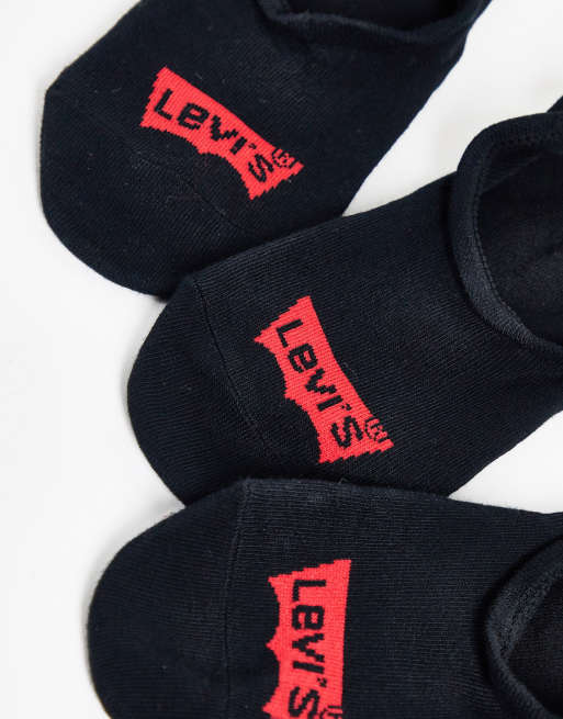 Levi's Trainer Socks 3 Pack Black, $11, Asos