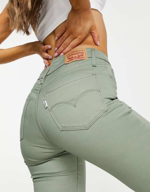 Levi's 311 shaping skinny capri jeans in 22 coolest sea spray | ASOS