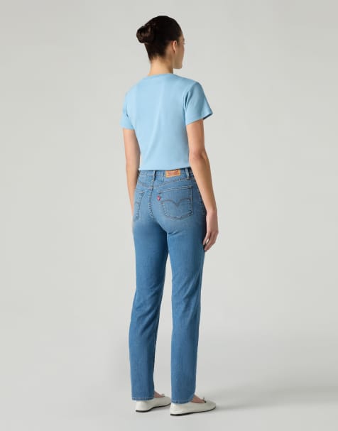 Levi's - 312 - Corrigerende smalle jeans in lichtblauw - view 1