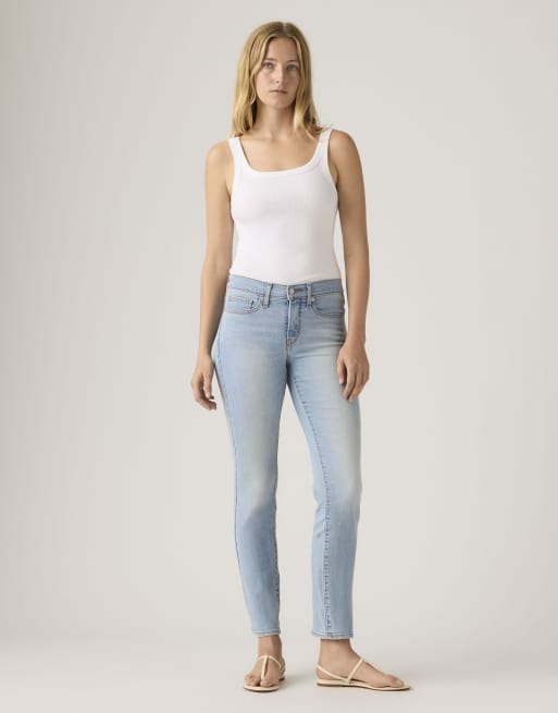 Levi's – 312 – Figurformende, schmale Jeans in Blau, 2 von 4