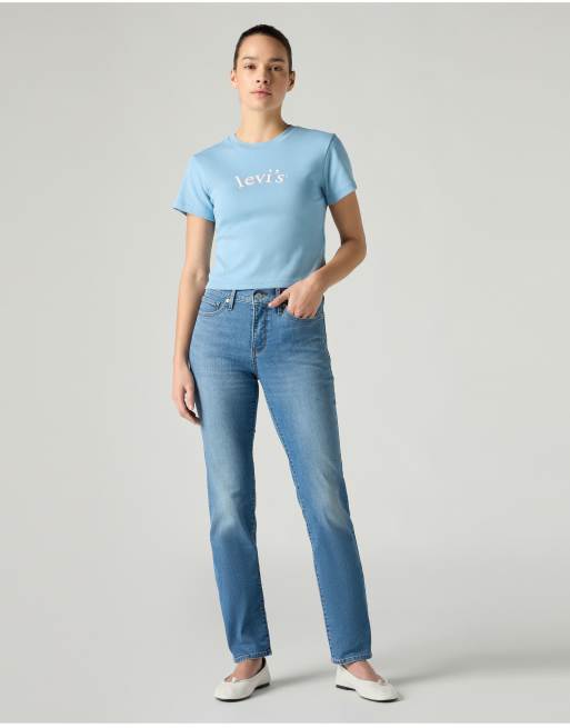 Levi's - 312 - Jeans slim modellanti azzurri, 2 di 4