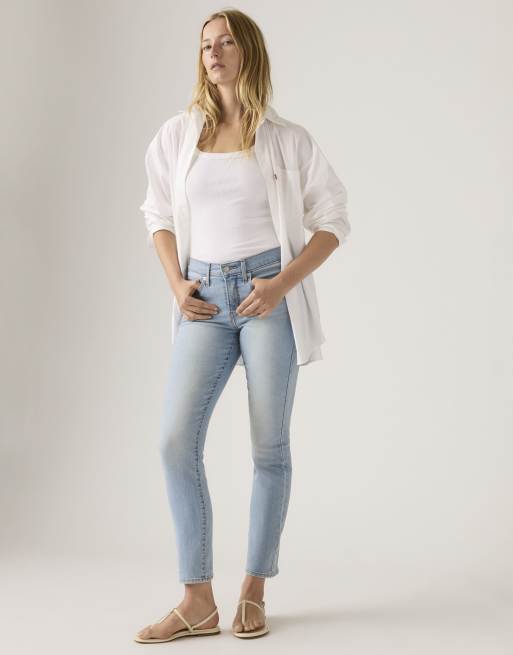 Levi's - 312 - Vaqueros azules moldeadores de corte slim, 3 de 4