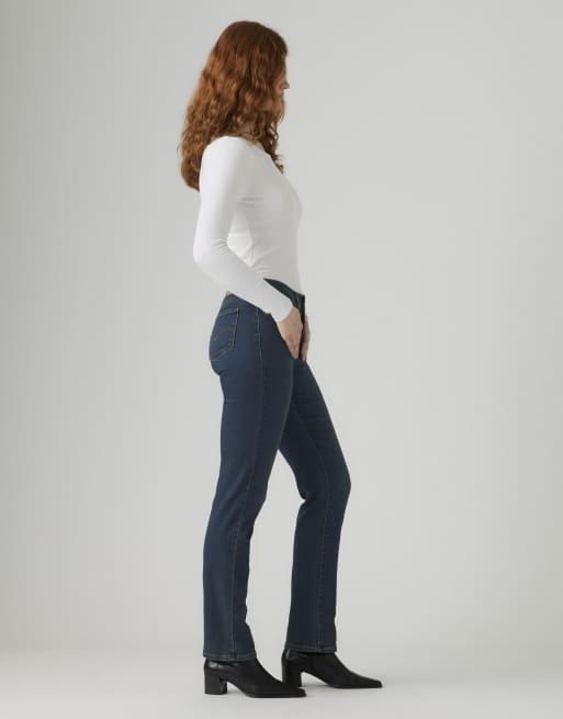 Levi's - 314 - Jeans dritti modellanti blu scuro, 4 di 4
