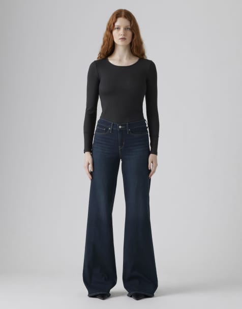 Levi's - 318 - Jean large effet sculptant - Bleu - view 1