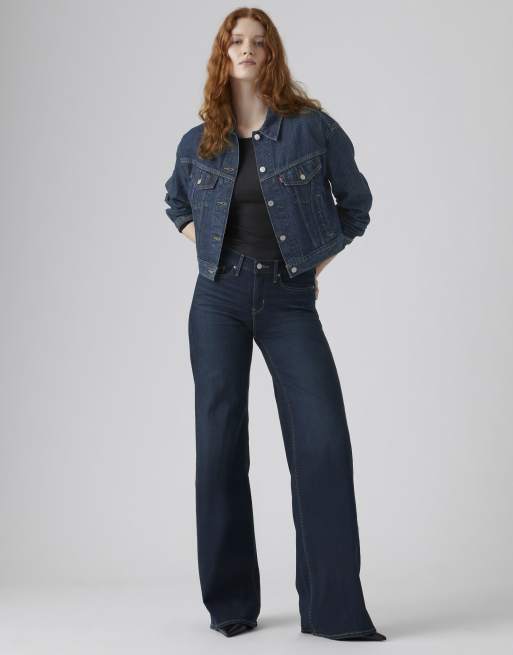 Levi's - 318 - Jean large sculptant - Bleu, 3 de 4