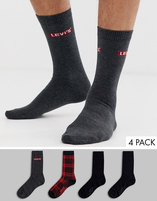 Levi's 4 pack socks gift box