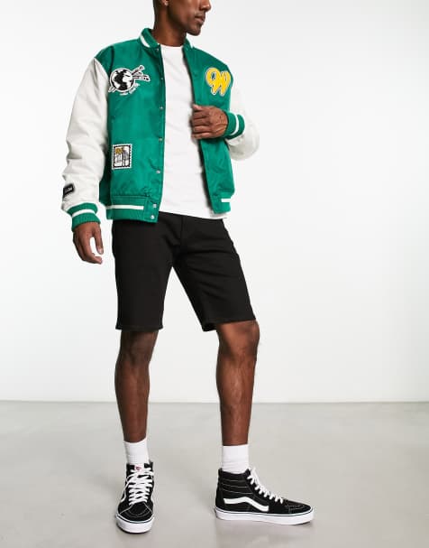 Levi's - 405 - Sorte denimshorts med almindelig pasform - view 1