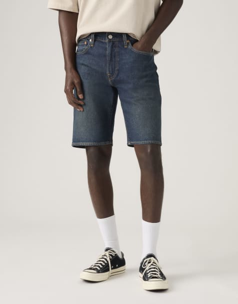 Levi's 405 standaard short in navy - view 1