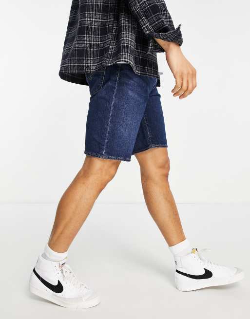 Levi's 405 standard fit denim shorts in dance floor dark wash | ASOS