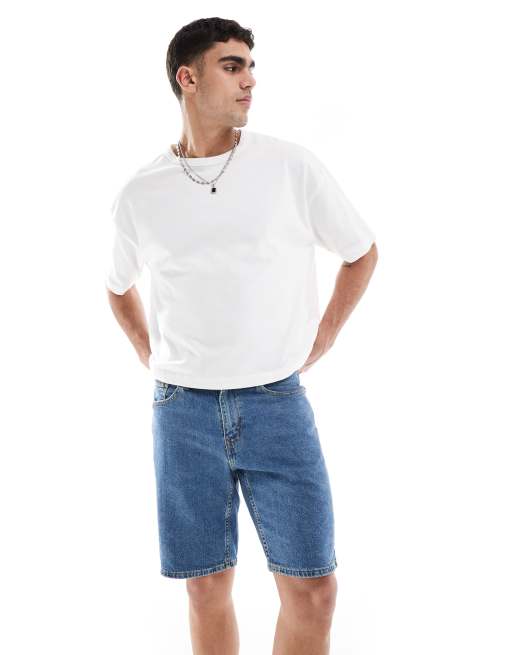 Levi's - 445 - Short en jean droit style sport - Délavage moyen, 3 de 5