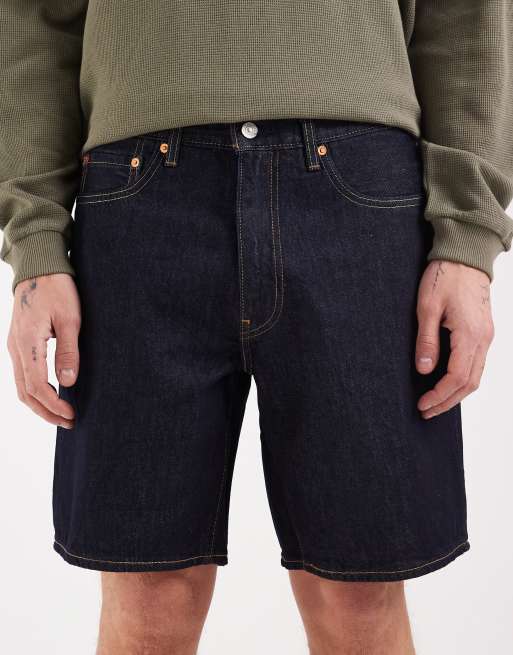 Levi's 468 luźne szorty jeansowe w kolorze indygo, 4 z 5