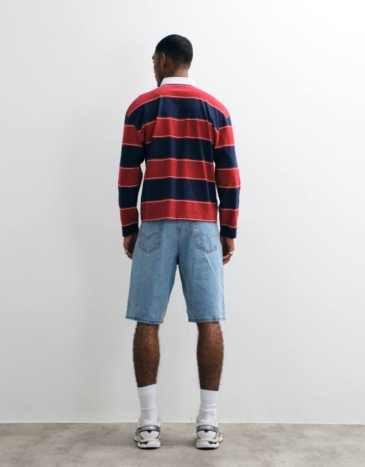 Levi's - 469 - Short en jean ample - Délavage clair, 2 de 5