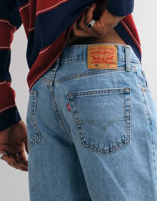 Levi's - 469 - Short en jean ample - Délavage clair, 5 de 5